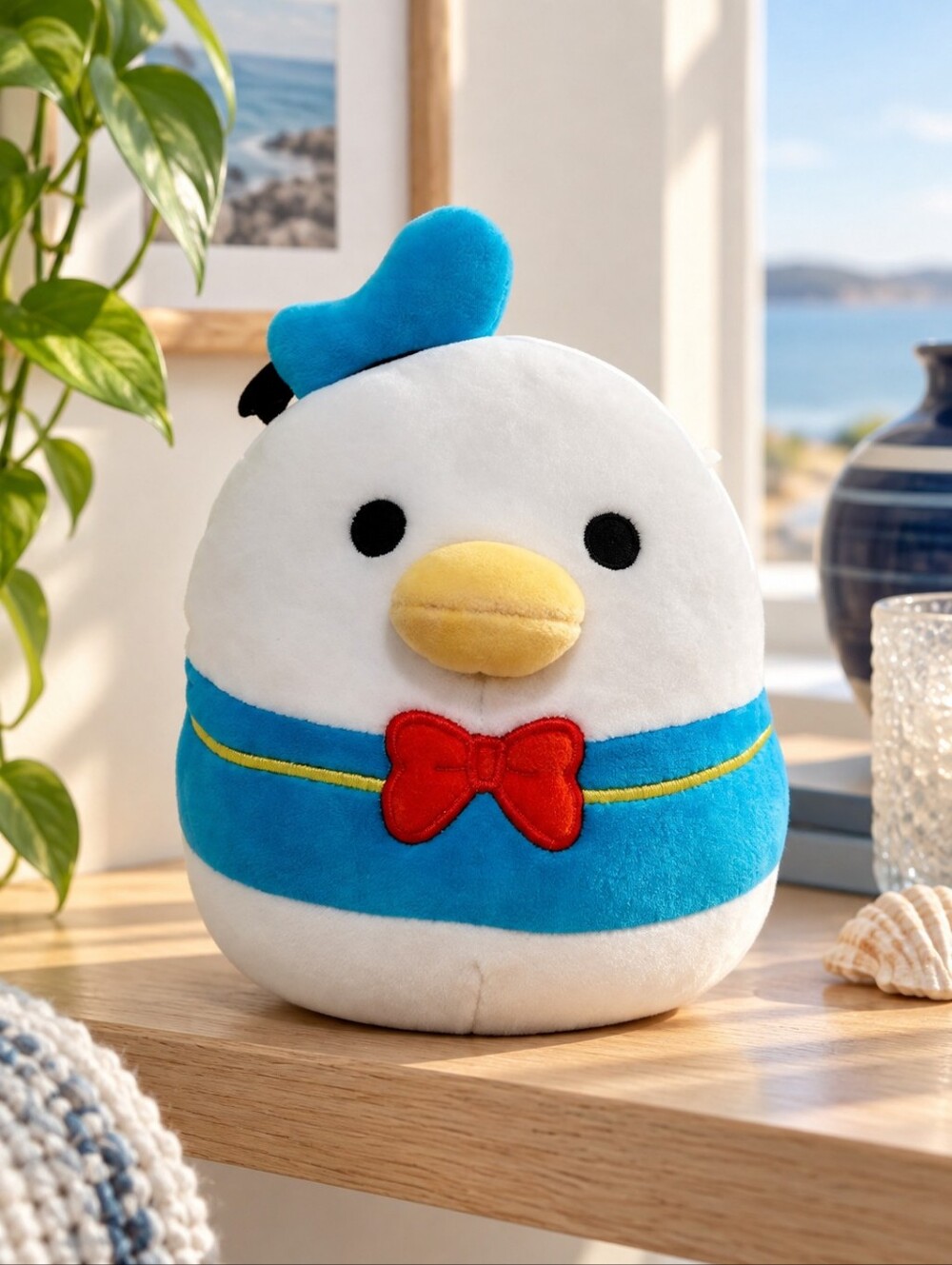 Squishmallows Donald Duck 8" Disney Plush Kellytoy 3705002